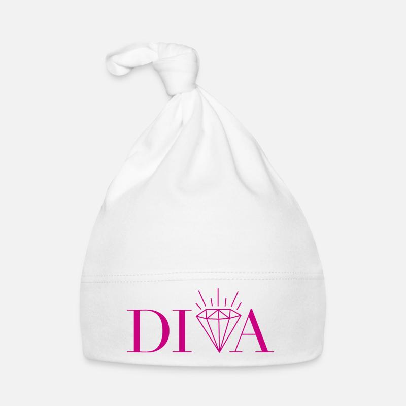 DIVA pink Baby Bio-Mütze