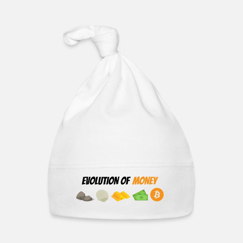 Evolution Of Money Organic Baby Cap