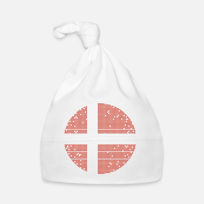 Danemark Drapeau Scandinavie Drapeau danois Voyage Bonnet bio Bébé