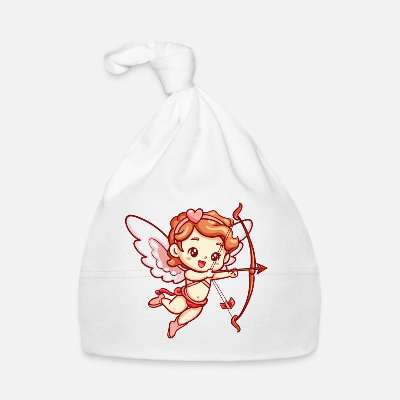 Engel Valentinstag Verliebt Cupid Baby Bio-Mütze
