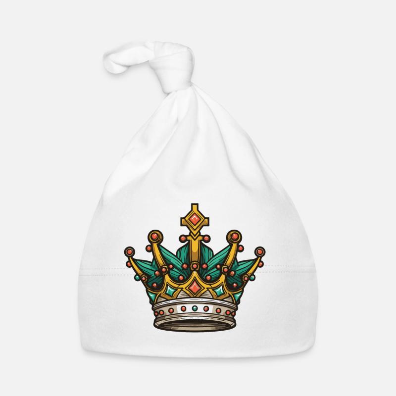 Majesté Couronne Couronne Bonnet bio Bébé