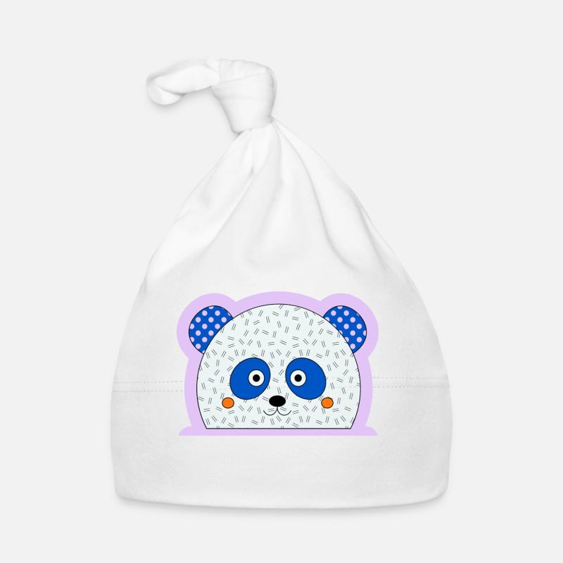 Panda Bonnet bio Bébé