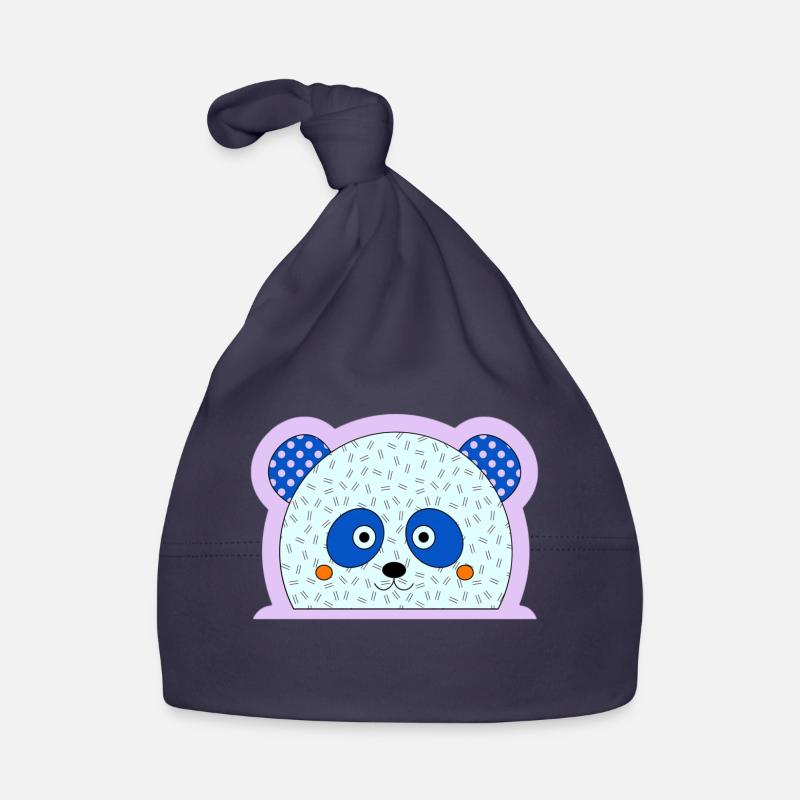 Pandabär Baby Bio-Mütze