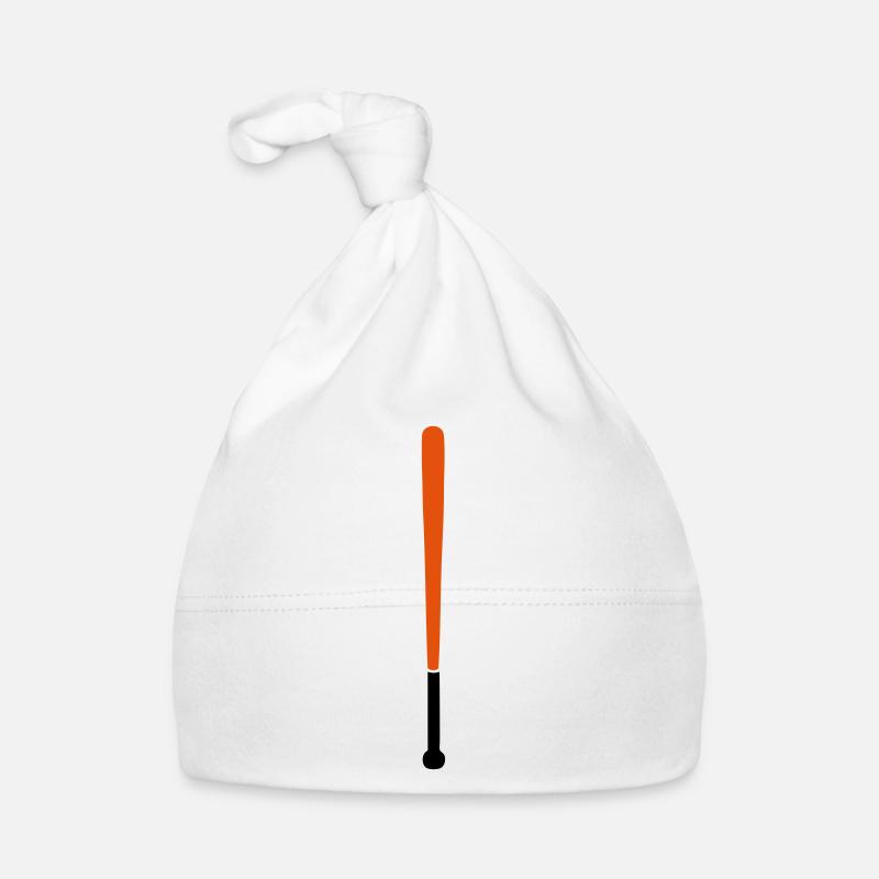 baseball bat Organic Baby Cap
