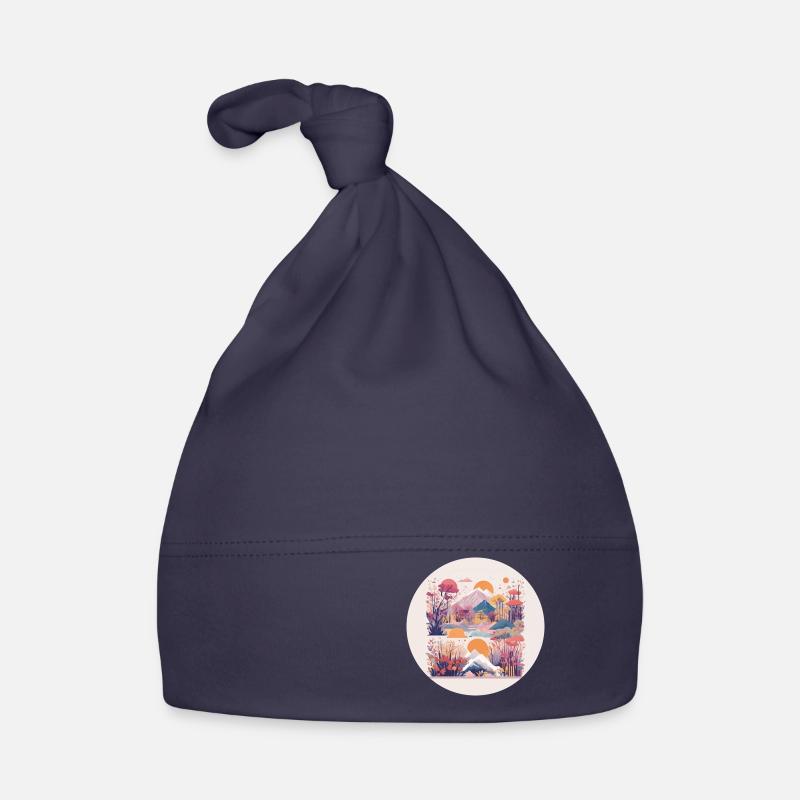 asian comic Baby Bio-Mütze