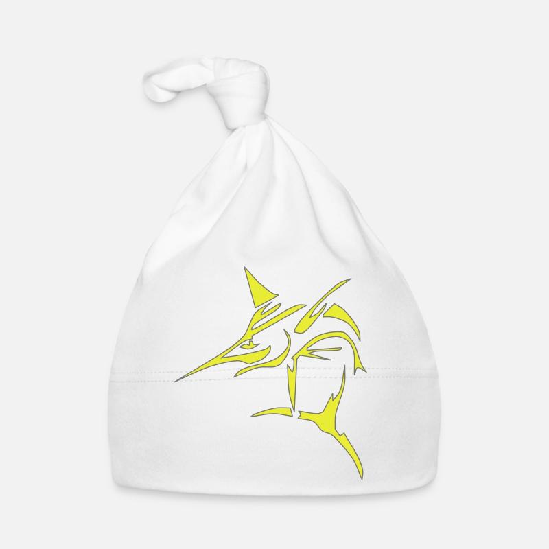 Espadon, marlin, Bonnet bio Bébé