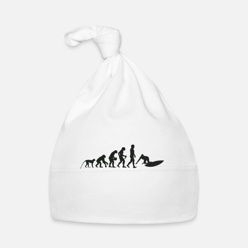 Surfen Evolution Baby Bio-Mütze