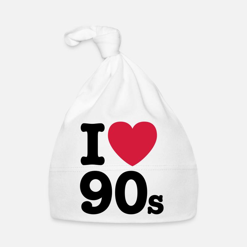 I love 90's Organic Baby Cap