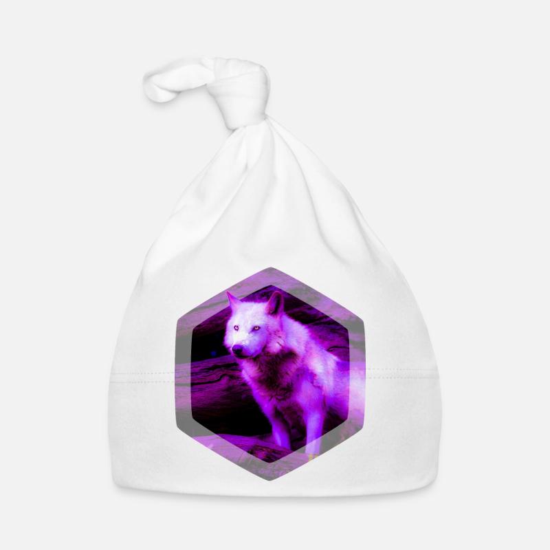 wolf Baby Bio-Mütze