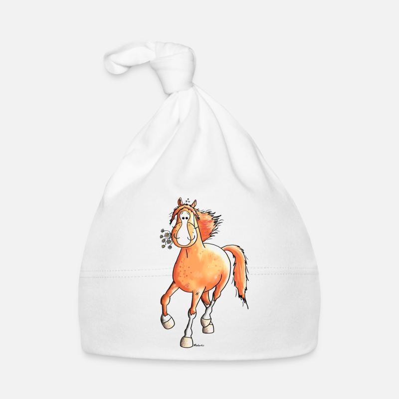 Mignon Cheval Bonnet bio Bébé