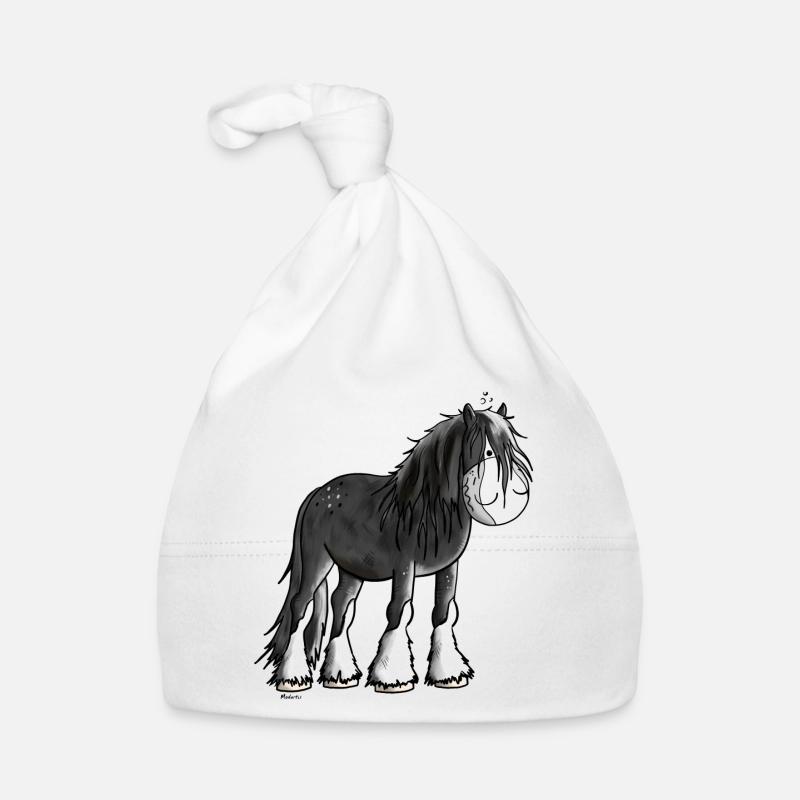 Happy Shire Horse Organic Baby Cap