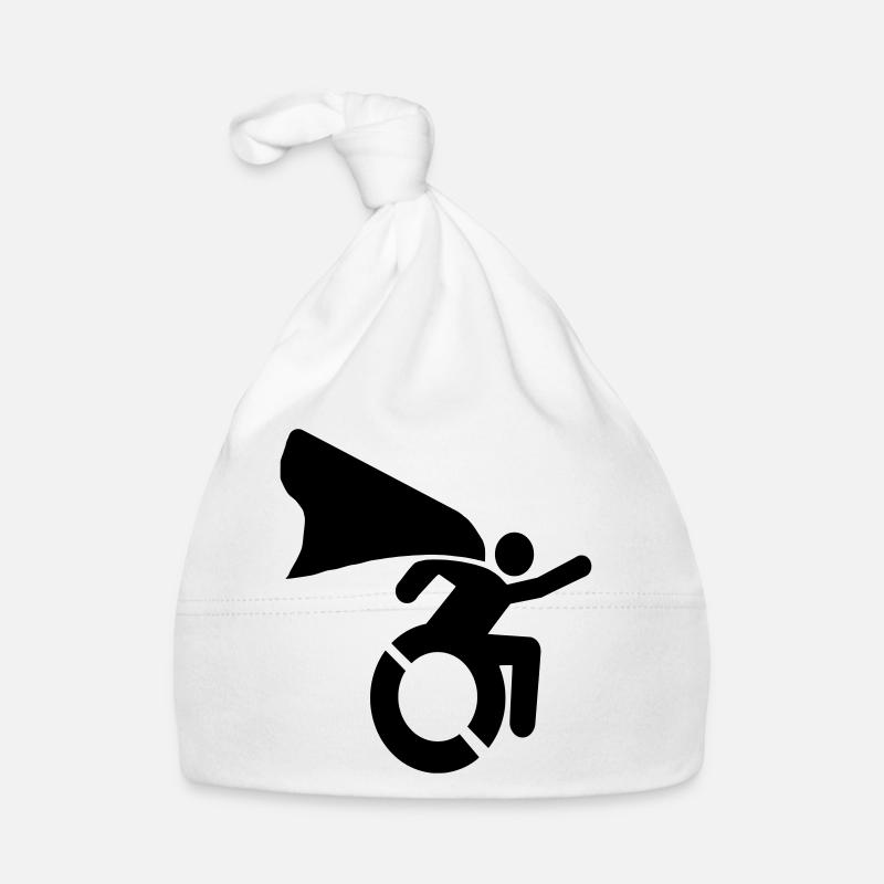 en fauteuil roulant # Bonnet bio Bébé