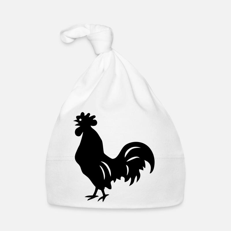 rooster Organic Baby Cap
