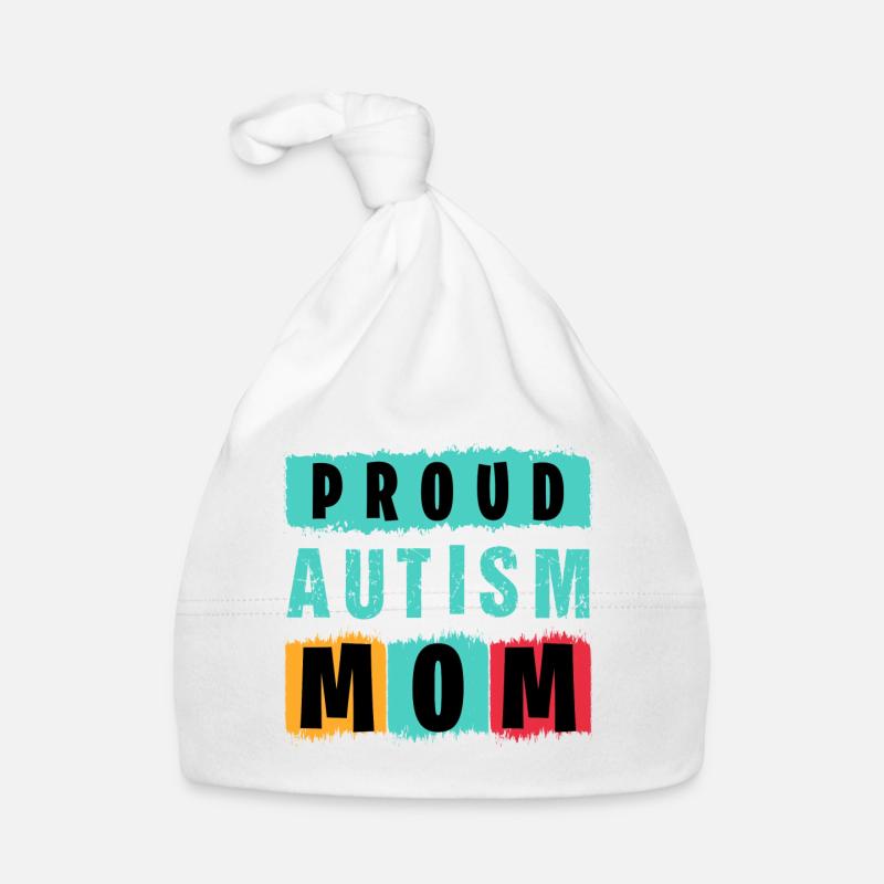 Fière maman autiste Bonnet bio Bébé