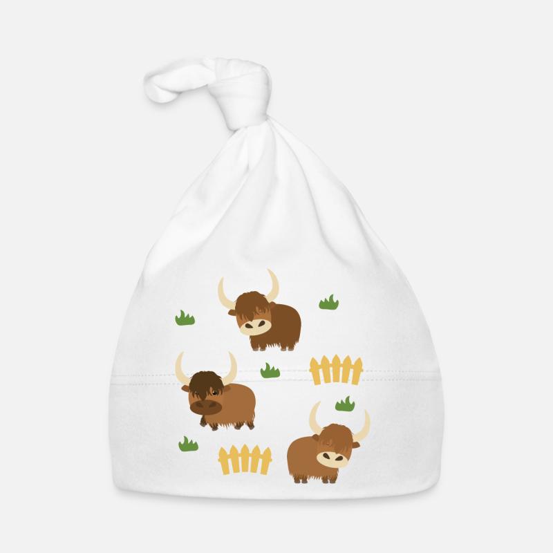 Yak Ranch Bonnet bio Bébé