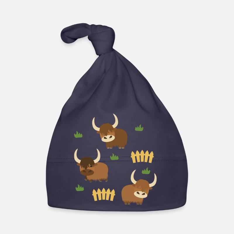 Yak Ranch Baby Bio-Mütze
