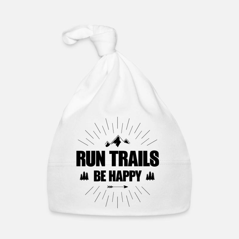 Run Trails Sei glücklich Baby Bio-Mütze