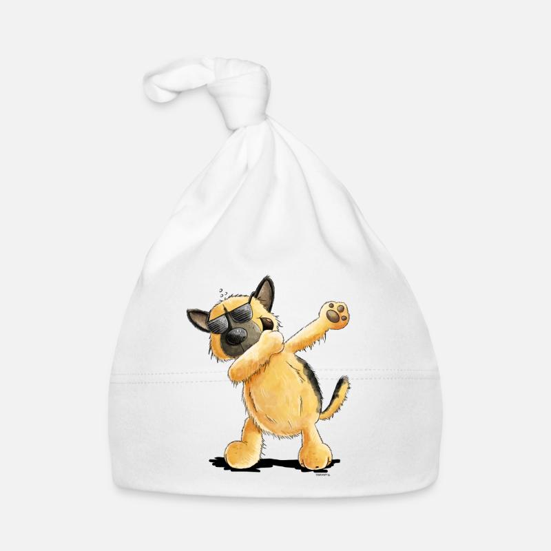 Dab Dance Deutscher Schäferhund Baby Bio-Mütze