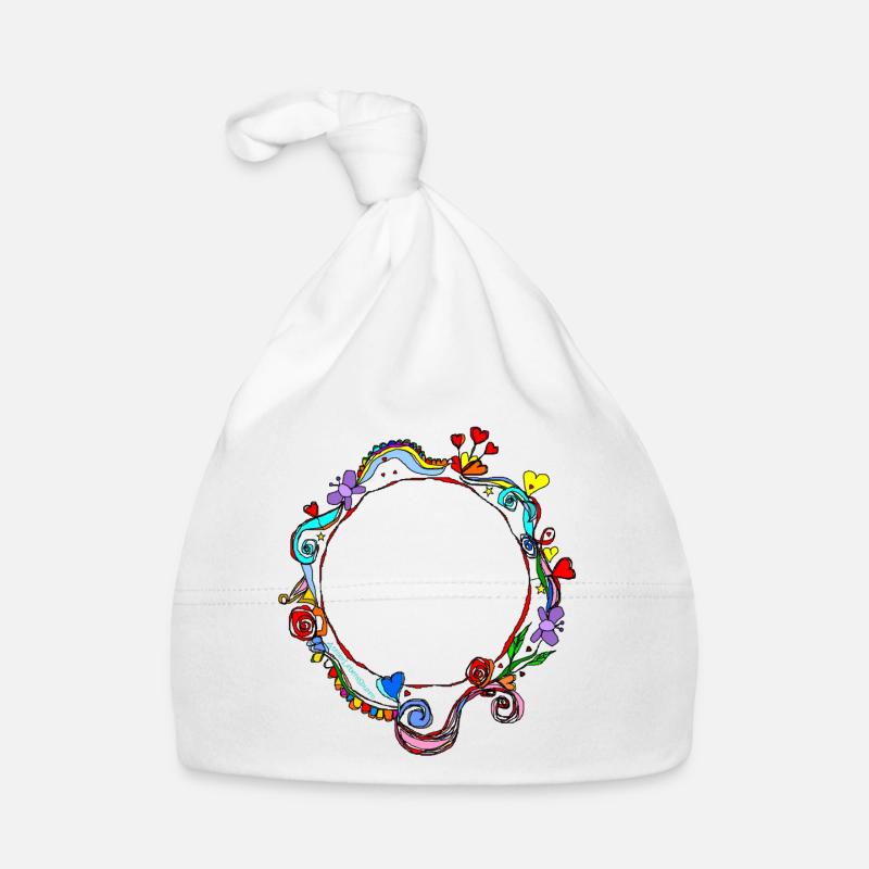 Cercle des coeurs Bonnet bio Bébé