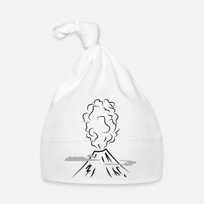 Vulkan - Baby Bio-Mütze - Weiß