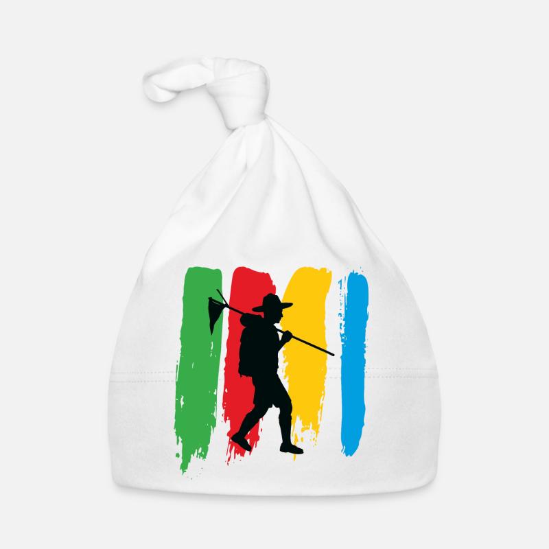 Scout - Scoutisme - Bonnet bio Bébé - blanc