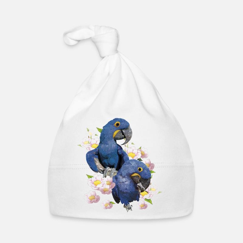 Ara jacinthe Bonnet bio Bébé