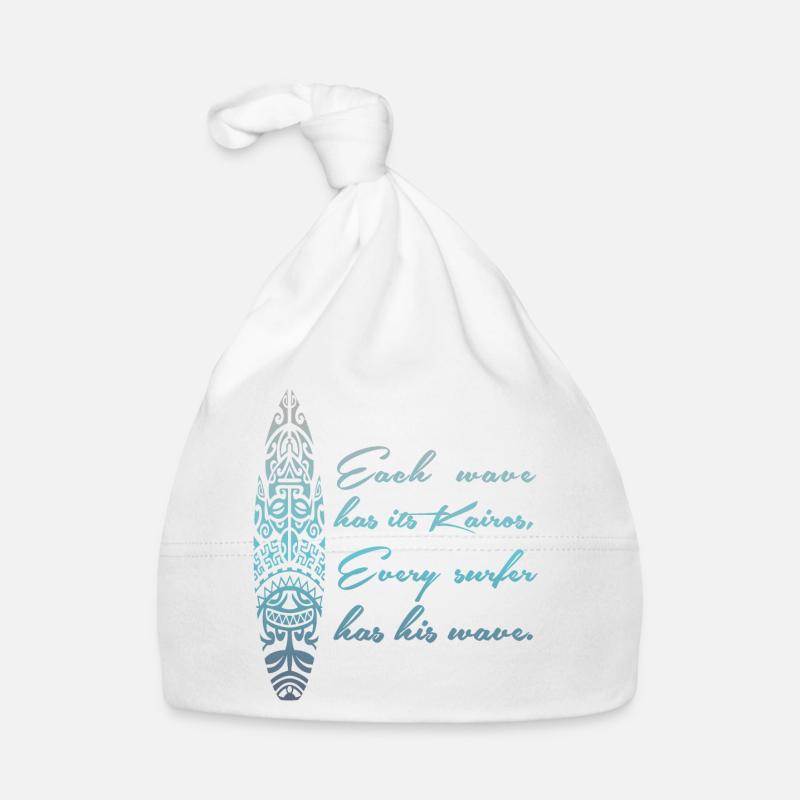 SURF, MAORI, SURF, SURFEUR Bonnet bio Bébé