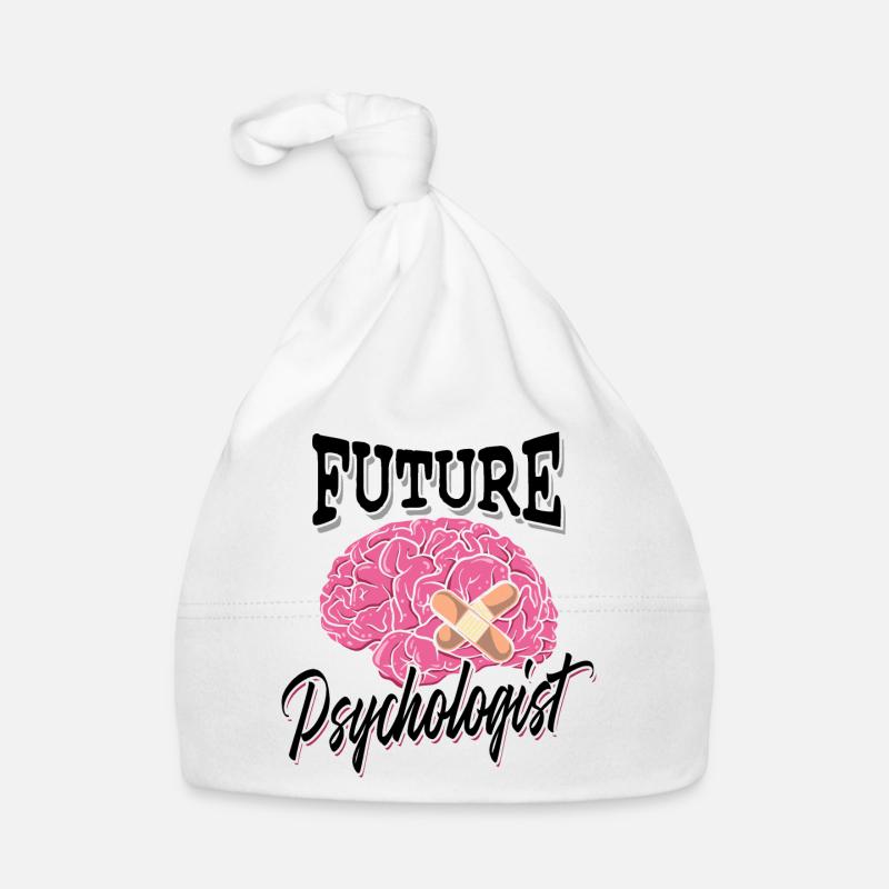 Future Psychologist - Therapy Psychology Brain Organic Baby Cap