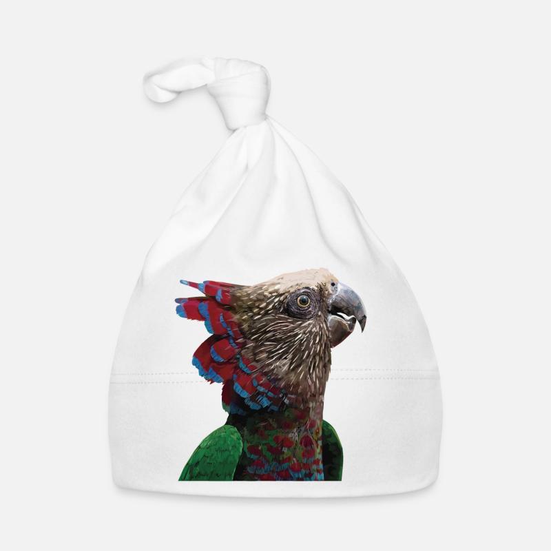 Le perroquet cacique Bonnet bio Bébé