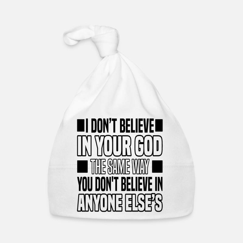 Athéisme Bonnet bio Bébé