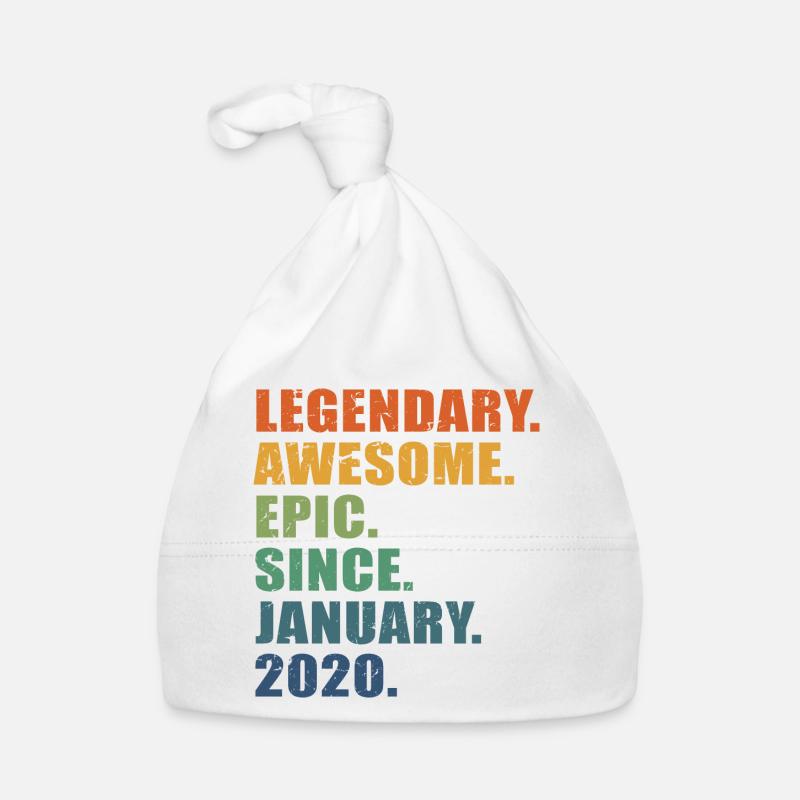 3. Geburtstag, Januar 2020, 3-jähriges Jubiläum Baby Bio-Mütze