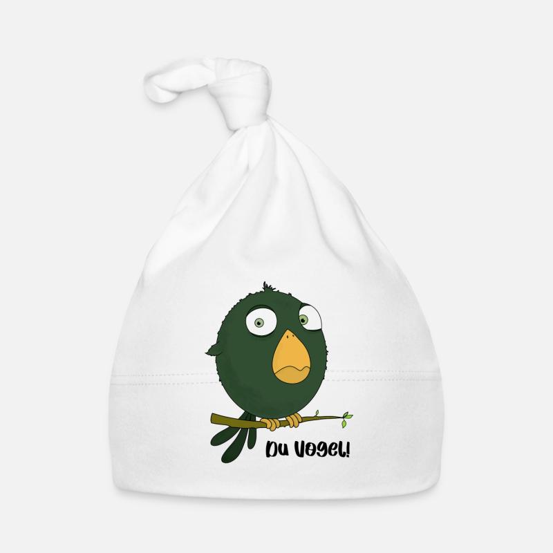 Du Vogel Baby Bio-Mütze