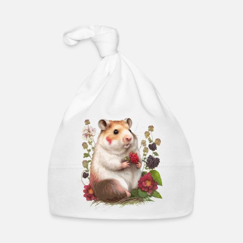 Bezaubernder Hamster Baby Bio-Mütze