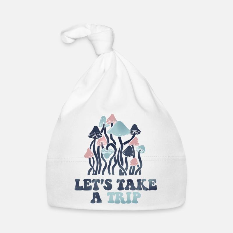 LET'S TAKE A TRIP Organic Baby Cap