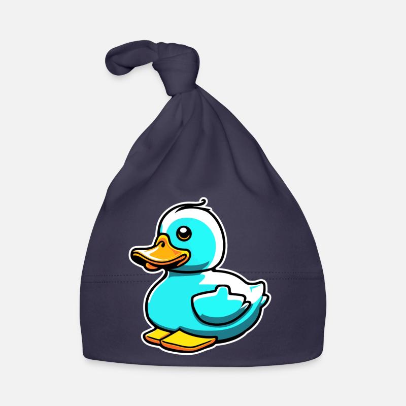 Canard en caoutchouc / canard en caoutchouc / eau / baignoire Bonnet bio Bébé