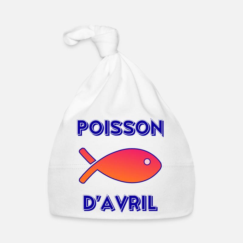 FISCH. APRILSCHERZ Baby Bio-Mütze