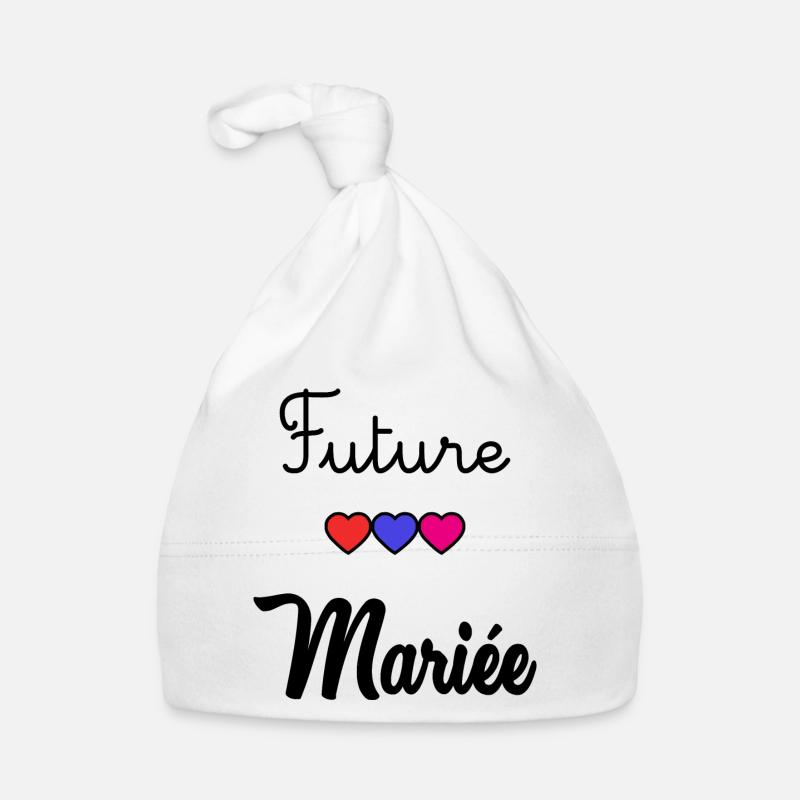FUTURE MARIEE Bonnet bio Bébé