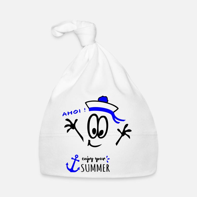 Sailor Ahoy Organic Baby Cap