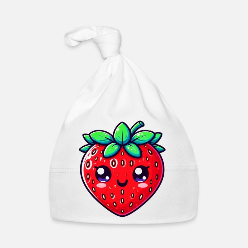 Fraise Fraises Bonnet bio Bébé