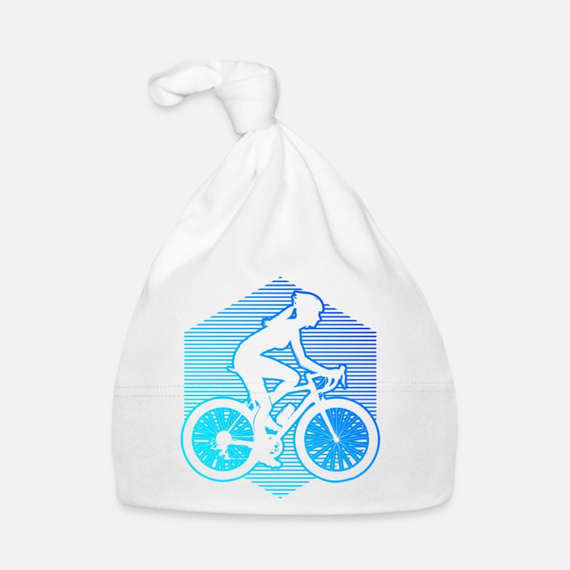 Cyclisme Cyclisme VTT Cyclisme - Bonnet bio Bébé - blanc