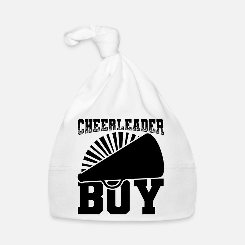 Cheerleader Junge Baby Bio-Mütze