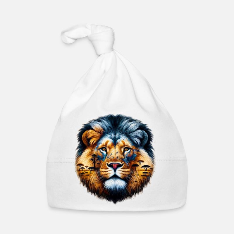 Löwe Baby Bio-Mütze