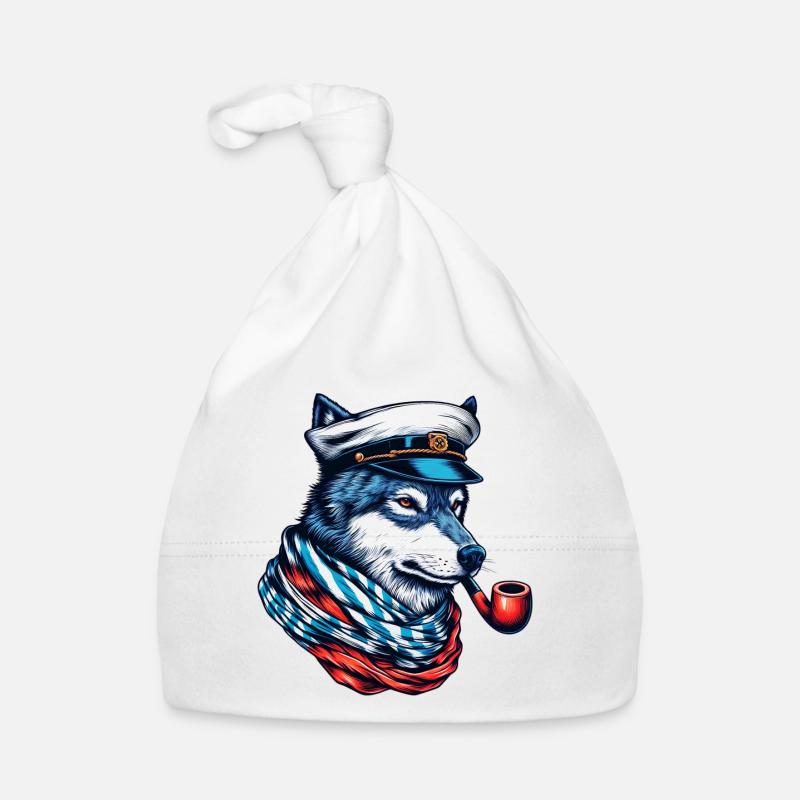 Loup de mer Loup Loups Bonnet bio Bébé