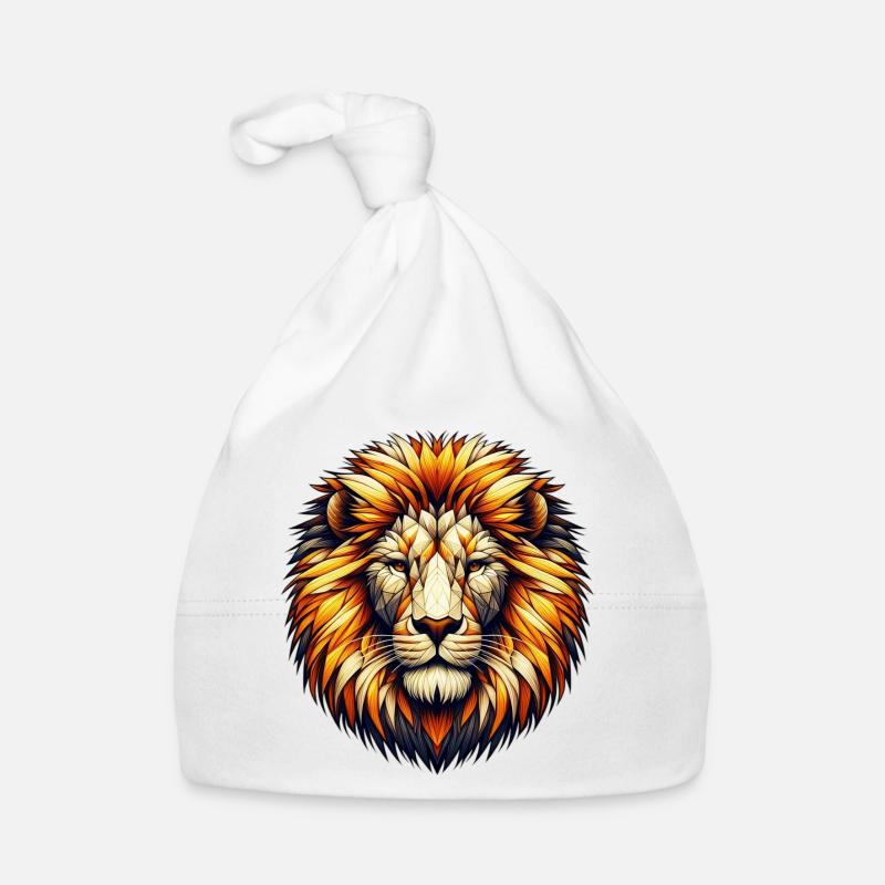 Lion Organic Baby Cap