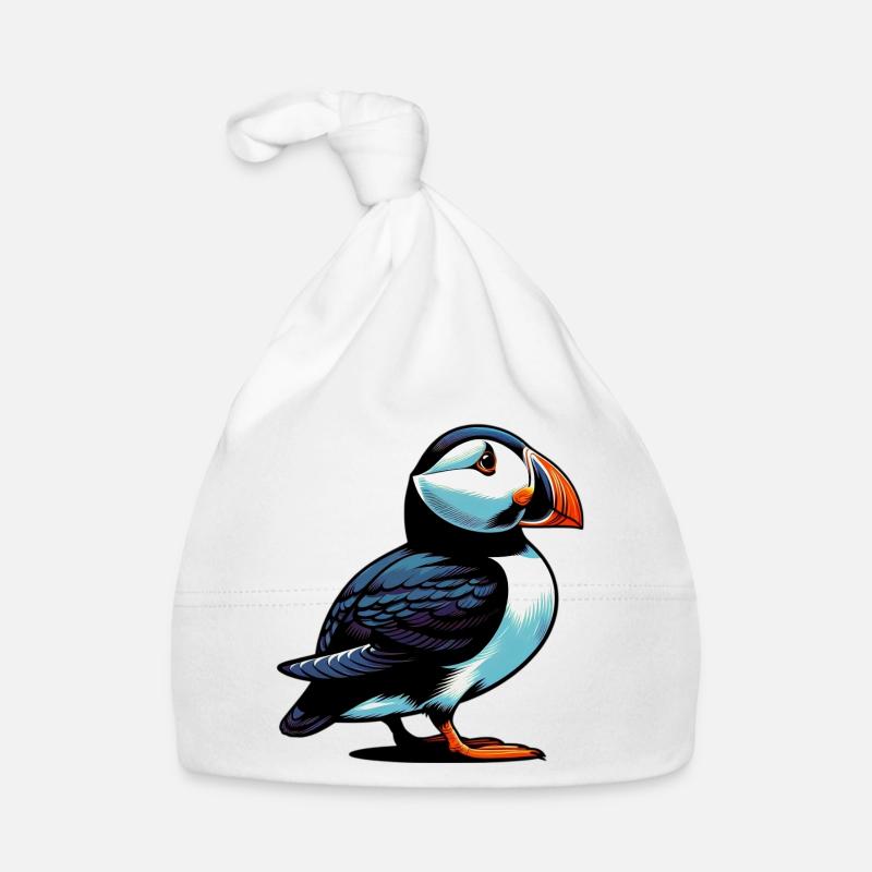Puffin Organic Baby Cap