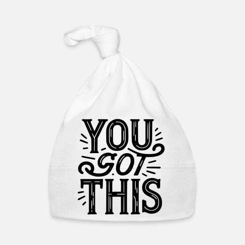 You Got This- Motivation, Self-Confidence Organic Baby Cap