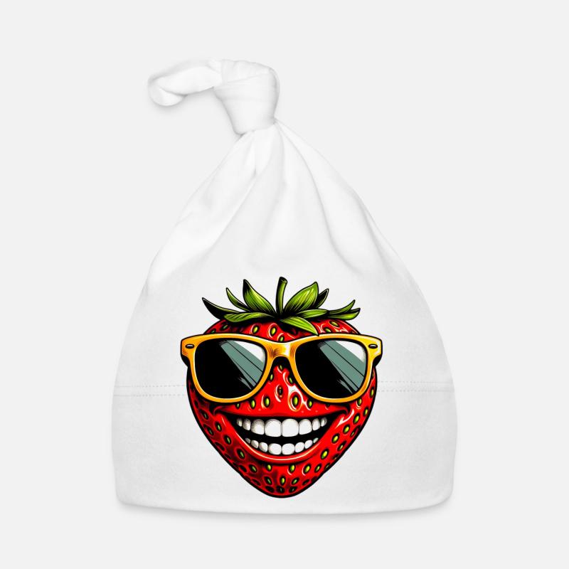 Fraise Fraises Bonnet bio Bébé