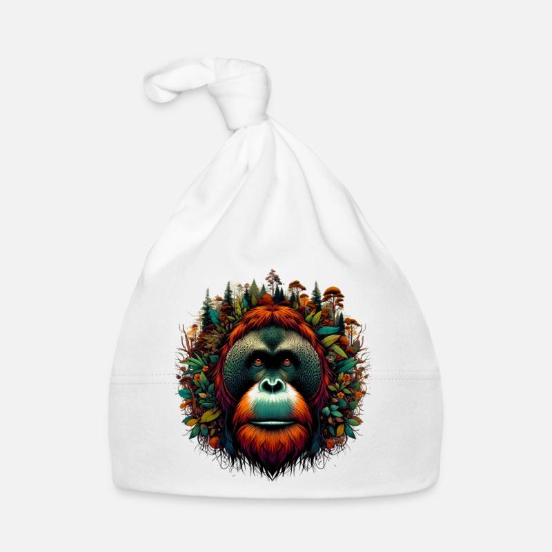 Orang-outan Singe Orang-outan Bonnet bio Bébé