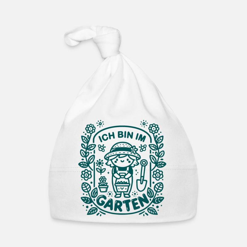 Je suis dans le jardin Bonnet bio Bébé