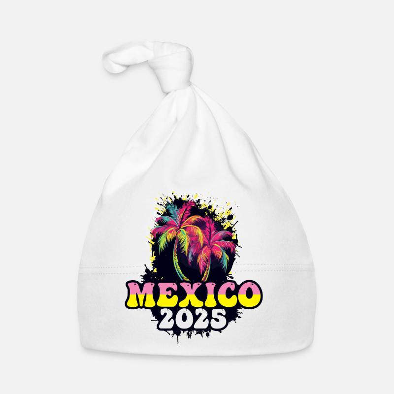 Mexiko 2025 Urlaub Palmen Baby Bio-Mütze